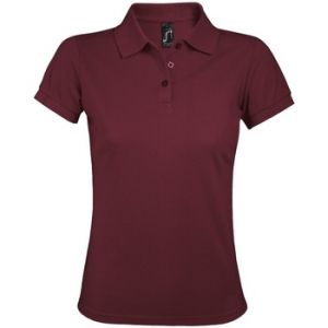 SOLS - Polo manches courtes PRIME - Femme (2XL) (Bordeaux) - UTPC494