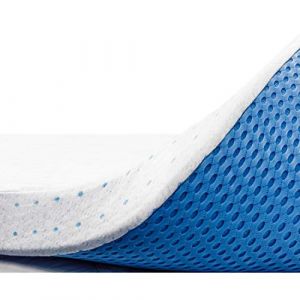 Viscosoft Surmatelas 90x200 Premium, Surmatelas Memoire de Forme 7,5cm d'épaisseur Haute densité 60kg/m3, Qualité Hôtelière avec Confort Moelleux et Enveloppant, Housse Bambou Lavable