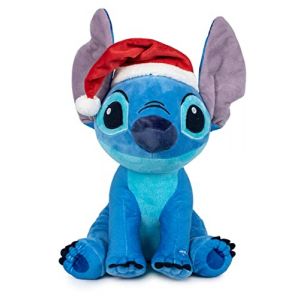 Sambro Peluche Disney Noel Stitch 28cm avec son