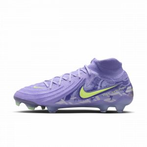 Image de Nike Chaussure de foot montante &agrave; crampons FG United Phantom Luna 2 Elite - Pourpre - Taille 40.5 - Male