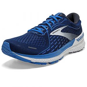 Brooks Adrenaline GTS 21, Chaussure de Course Homme, Navy Stellar White, 46 EU