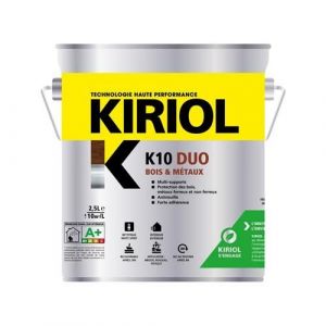 K10 DUO SATIN GRIS CLAIR 2,5L Primaire/finition à de résines alkydes KIRIOL