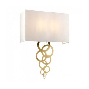 Image de Elstead Applique murale Rosa Laiton 52,1 Cm