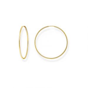 Thomas Sabo CR729-413-39 - Boucles d'oreilles - Femmes - 925er Argent 18K plaqué or jaune