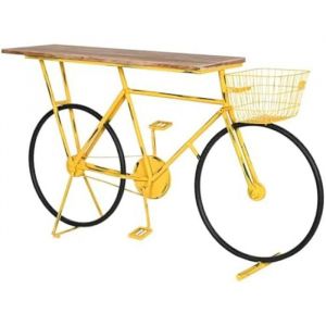 Hall Home ESPRIT Yellow Black 160 x 40 x 88 cm