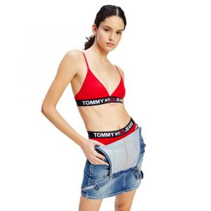 Tommy Hilfiger Underwear String blanc / bleu foncé / rouge carmin - Couleur Blanc / Bleu Foncé / Rouge Carmin - Taille L