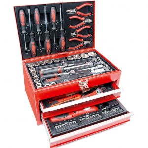Brüder Mannesmann M29066 pour les bricoleurs Set doutils 156 pièces
