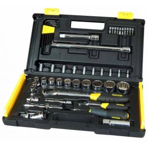 Buy Stanley 86 Pcs 1/4 Inch & 1/2 Inch Sq. Drive 6 PT Metric Socket Set, 94-190 Online In India At Best Prices