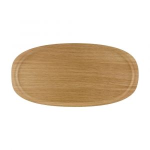 Plateau ovale chêne 56x28cm