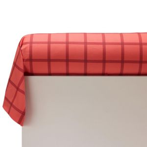 Taie de traversin coton CHALEUREUX - rose