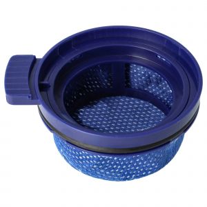 Vhbw Filtre compatible avec Samsung VS20A95843W/SP, VS20A95843W/ME, VS20A95843W/GE, VS20A95843W/SH aspirateur - filtre de sortie d'air, bleu