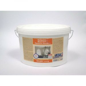 Biopin Peinture écologique intérieure blanche -BIO PIN | 5L soit ~35m² - pot(s) de 5L Blanc