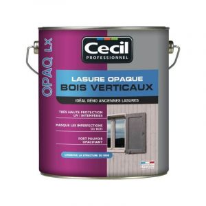 Cecil Professionnel OPAQ LX Lasure opaque Grès 5 L - Grès