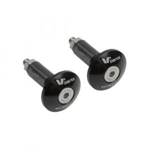 V Parts Embouts de guidon Ø12 à 18mm noir