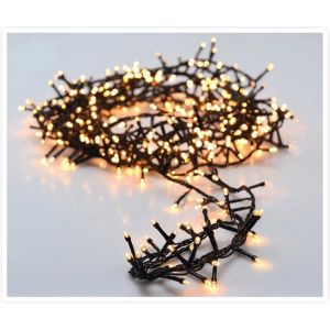 Microcluster - Lumi&egrave;res de No&euml;l - 1800 led- 36m- blanc chaud- Timer- Fonctions lumineuses - Ext&eacute;rieur et int&eacute;rieur