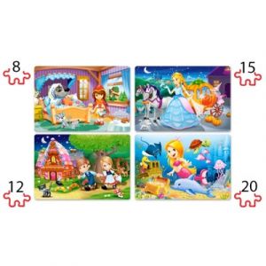 Castorland Puzzle Pièces XXL - Beautiful Fairy Tales