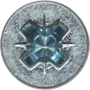 SWG Vis agglo 3.5 mm 25 mm cruciforme Pozidriv acier galvanisé 10 pc(s) 186352580