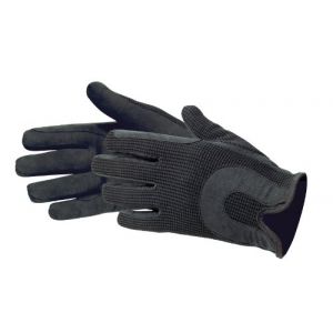 Pfiff 011467 - Gants d'équitation - Mixte Adulte - Noir - Taille: M