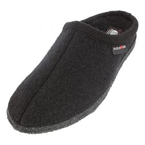 Haflinger Walktoffel Alaska - Chaussons taille 36, noir