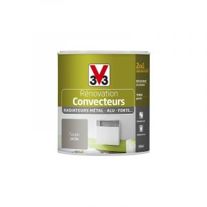 Image de V33 Peinture Taupe Satin Convecteurs Radiateurs 500mL Marron / Beige 0,000000