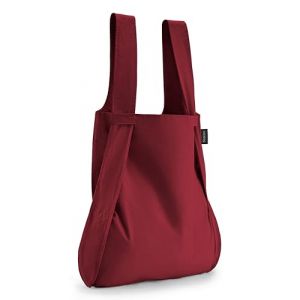 Sac shopping pliable avec pochette 65 cm Wine Red