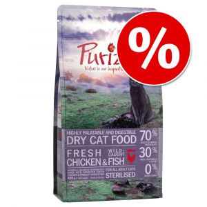 Purizon 400g Adult poisson sans céréales Croquettes chat