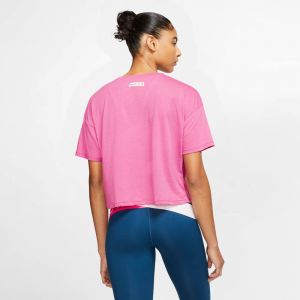 Nike Pro Graphic Icon Clash - Cosmic Fuchsia / White - Taille L
