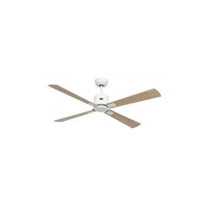 Image de Boutica-design Ventilateur de Plafond Eco Neo III 132cm Blanc Erable Hêtre -