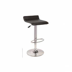 AC-Déco Tabouret de bar réglable - A044 - 39 x 39 x 66-87 cm - Noir
