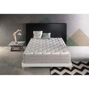 Image de Relax matelas 160x190 - royalty - mousse m&eacute;moire de forme - &eacute;paisseur 30 cm - ferme &ndash; 11 zones de confort - Simpur