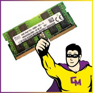 Hynix 16GB RAM DDR4 SK HMA82GS6JJR8N PC4-21300 2666 Mhz SODIMM CL19 1.2V 2Rx8 PC