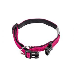 Nobby Soft Grip Collier pour Chien Lilas/Noir 25-35 cm/15 mm