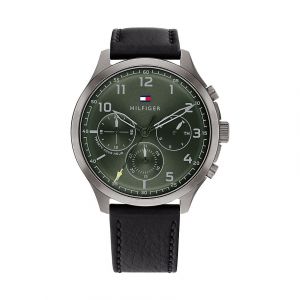 Tommy Hilfiger Montre Noir Multi-Cadrans Hommes Asher 1791856