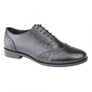 Cipriata Violetta - Richelieu en cuir - Femme (41 EU) (Noir) - UTDF1416