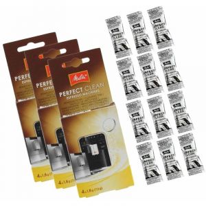 Melitta Détartrant lot de 3 boites (12 pastilles) (6762481) Cafetière, Machine à Café