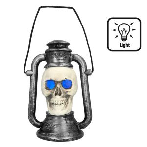 Ruedelafete Lanterne 3 Couleurs LED : Skull
