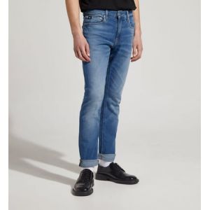 Calvin Klein Jean slim en coton d&eacute;lav&eacute;