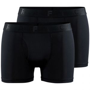 Craft Core Dry Boxer 3-Inch 2-Pack - Sous-v&ecirc;tement synth&eacute;tique taille XL, noir