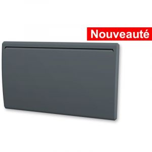 Image de Carrera Radiateur a inertie ceramique 1500W Horizontal et bombe Gris - Gris anthracite