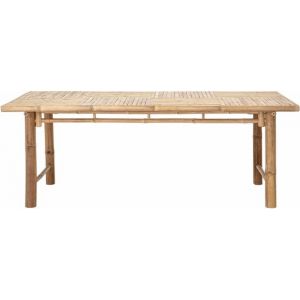 Image de Bloomingville Table rectangulaire Sole / Bambou - 100 x 200 cm bambou naturel en bois