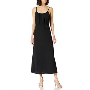 Image de Vero Moda Robe longue à bretelles Noir - Taille 38