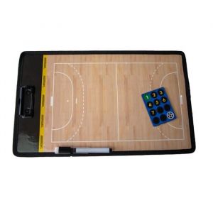 Tableau tactique magnétique handball - avec feutre