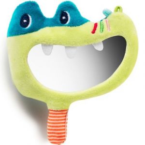 Lilliputiens Hochet miroir Anatole le crocodile