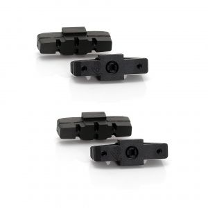 XLC Lot de 4 Patins de Frein de Rechange en Caoutchouc pour Magura BS-X06 Noir 50 mm Taille Unique