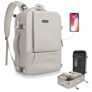 Numada Explorer B40 Sac &agrave; dos de voyage cabine 20L 0x20x25cm Beige