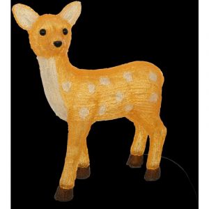 Déco lumineuse Biche 50 LED Blanc froid H 48 cm