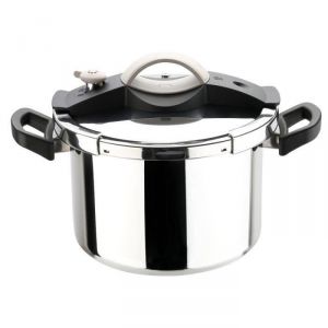 Image de Sitram Sitrapro 8L - Autocuiseur en inox avec ouverture cr&eacute;maill&egrave;re