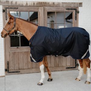 Couverture d'extérieur de participation imperméable et confortable pour tous les temps pour cheval Kentucky 300g