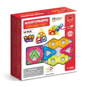 Magformers Jeu magnétique Challenger 14 pièces