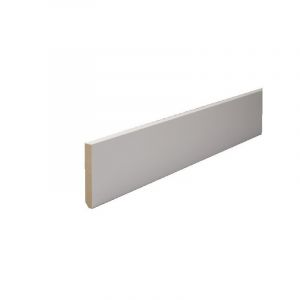 Plinthe MDF Blanc 10x100 L.2.44m